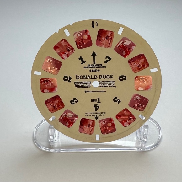 Vintage View-Master Donald Duck Set • Wonderful World of Disney • 3 Reels - Picture 2 of 7